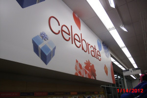 Wall Mural & Dimensional Letters