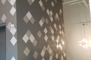 3M plotted vinyl on block