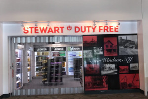 Duty Free Externally Illuminated letters