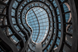 Kidney-shaped Building