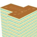 Figure "B" T-Shape building Model