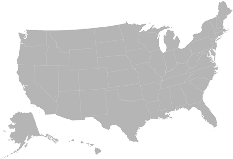 map of the United States