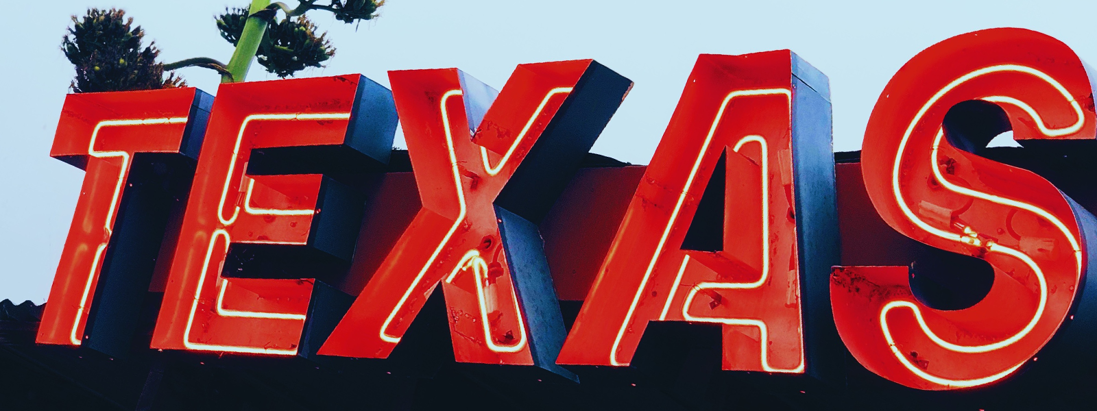 Texas building signage
