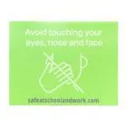 Green general rules wall graphics avoid