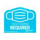 Face covering required graphic made by NGS for businesses.