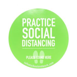 Practice Social Distancing Floor Graphic