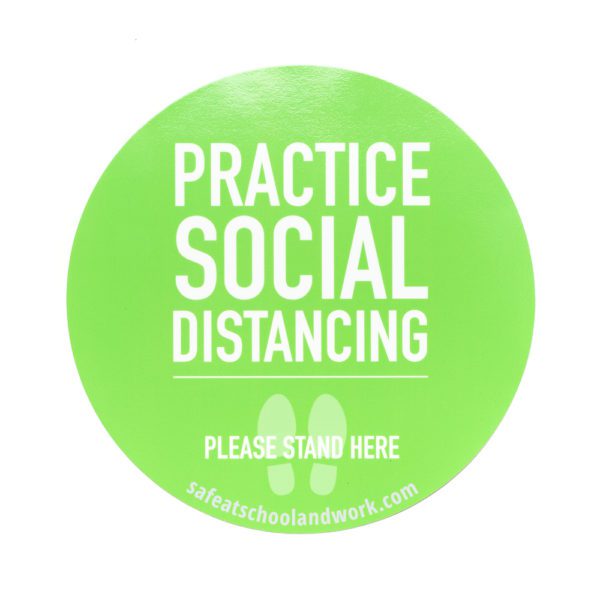 Practice Social Distancing Floor Graphic