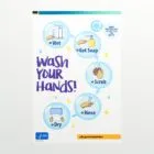 Wash your hands CDC poster