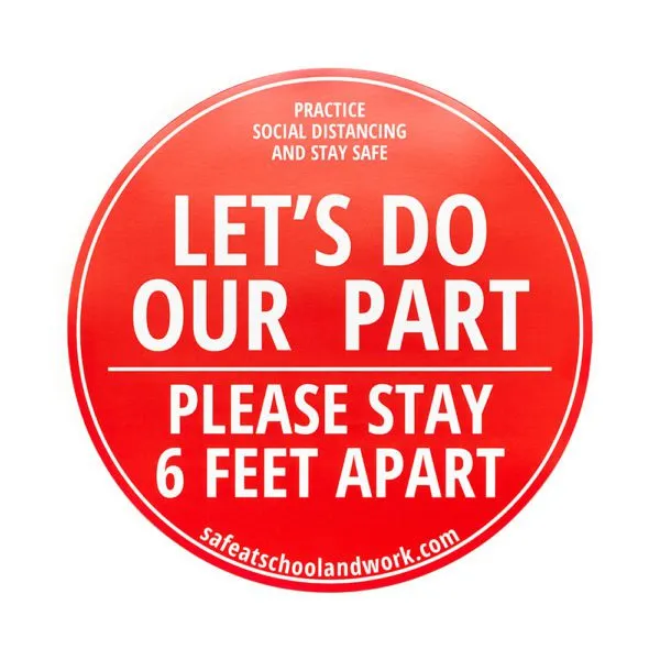 Let's Do Our Part Wall Graphic