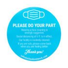 Please Do Your Part Wall Graphic