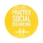 Practice Social Distancing Floor Graphic