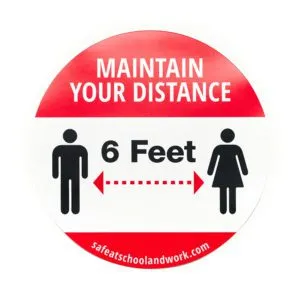 Maintain Your Distance graphic