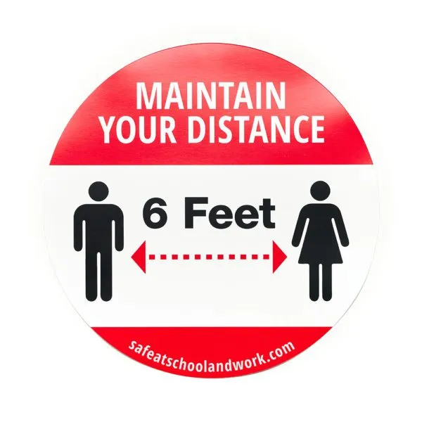 Maintain Your Distance graphic