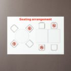 Seating Arrangement on wall