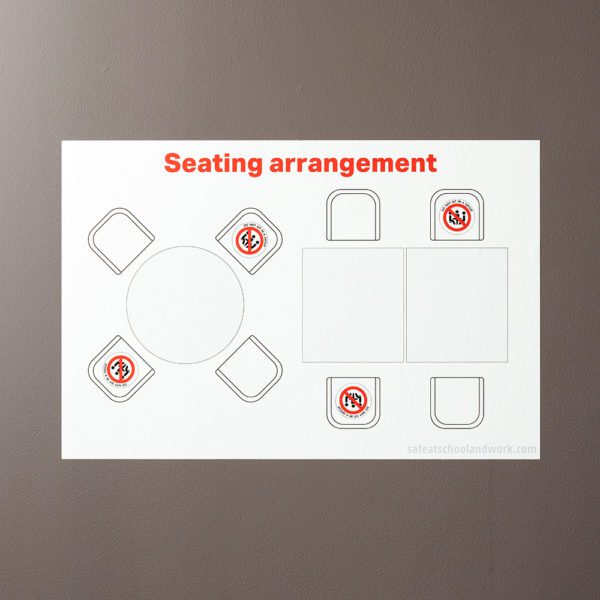 Seating Arrangement on wall