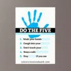 Do the Five wall graphic