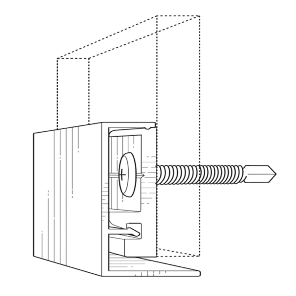 Premium sneeze guard framing