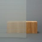 3M™ FASARA™ Glass Finishes Border_Stripe SH2FGSL 1270, Slat