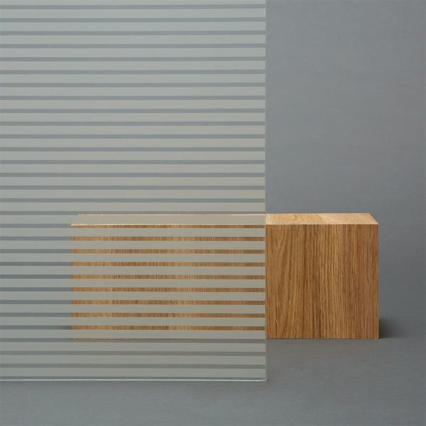 3M™ FASARA™ Glass Finishes Border_Stripe SH2FGSL 1270, Slat