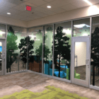 Flat Glass Printed Graphics Custom Implementation by NGS