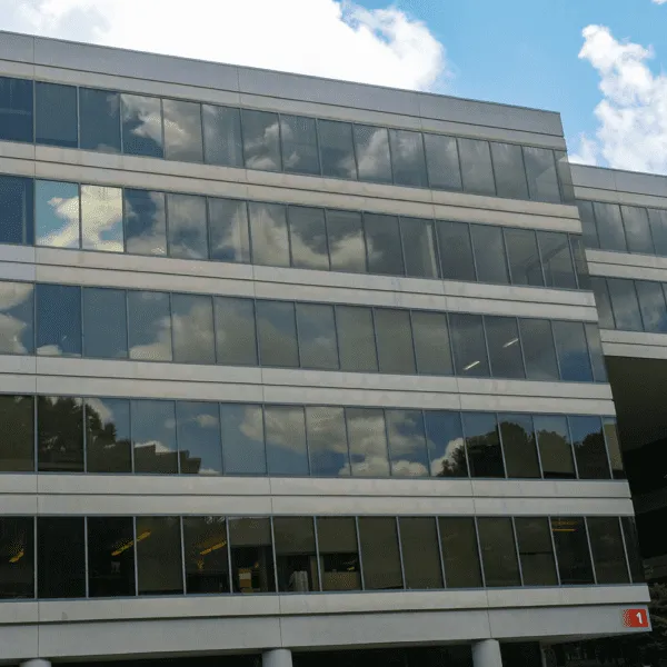A building with 3M window film installed by NGS.