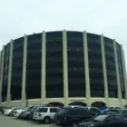 Dual reflective window film installed on a big office building by NGS Films and Graphics.