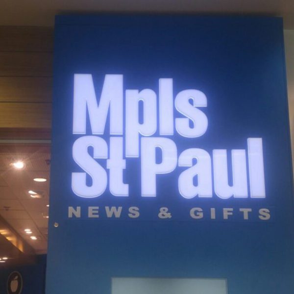 MPLS ST PAUL ILLUMINATED CABINET