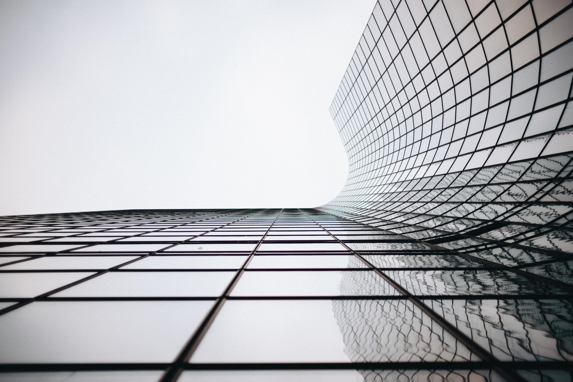 skyscraper with solar window film