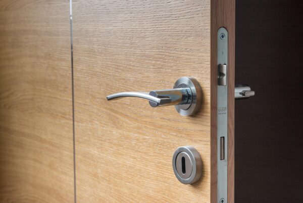 A Door with 3M DI-NOC